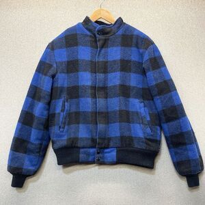 Vintage Buffalo Plaid Sherpa Lined Work Jacket Men's Medium Ozark Trail